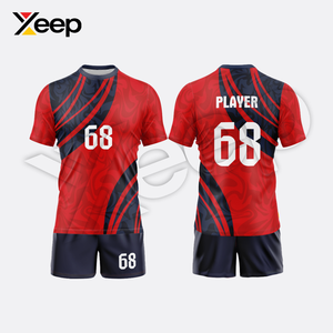 ชุดวอลเลย์บอล XEEP รุ่น XC-VU-09 ผ้าโพลีเอสเตอร์ ระบายอากาศได้ดี สำหรับทุกเพศ ขายดีที่สุด บริการ OEM ขายส่ง ปรับแต่งได้ พร้อมลายพิมพ์แบบรีดร้อน - Product Image 1