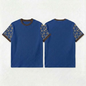Camiseta de Algodón Lisa para Hombre, Manga Corta, Acabado en Color Sólido, Camiseta Informal Premium, Camisetas Europeas para Hombre - Product Image 2