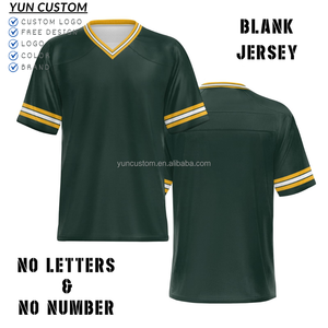 Jersey sepak bola kustom kualitas tinggi latihan cetak sublimasi kaus olahraga kosong Jersey sepak bola bernapas poliester 100% - Product Image 4