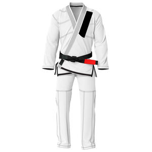 Kimono de Jiu Jitsu Brasileño Personalizado, en Oferta, Duradero y Ligero, Uniforme de BJJ de Poliéster/Algodón con Opción de Logotipo Frontal - Product Image 1