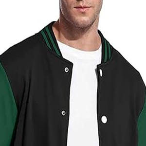 Veste universitaire 100% laine, veste de baseball varsity, veste bomber brodée pour étudiants. - Product Image 2