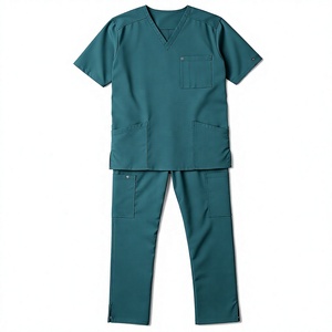 Vente directe usine, prix de gros, sur mesure, écologique, imprimé sérigraphié, tissu peigné, unisexe, blouses médicales, aiguille - Product Image 6