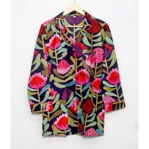 Conjunto de Pijama de Algodón de Última Moda para Mujer, Ropa de Dormir Cómoda, Vestido de Pijama para Damas de Honor, Conjunto de Pijama de Algodón para Adultos - Product Image 3