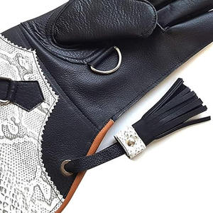 Gants de fauconnerie personnalisés pour gaucher |   Gants de sport multifonctionnels en cuir suédé durable 2026 - Product Image 4