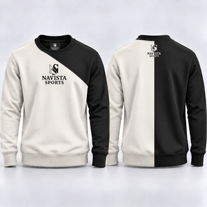 Hot Sale Factory Direct Fleece <b>Crewneck</b> Sweatshirt, Long Sleeve Cozy Breathable Pullover for Outdoor Gym Workout - Product Image 2