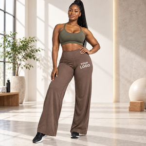 Leggings Deportivos Largos para Mujer, Leggings de Fitness con Elasticidad en Cuatro Direcciones, Ropa Deportiva para Entrenamiento, Venta al Por Mayor - Product Image 4