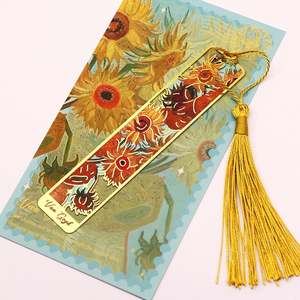 Marcapáginas Troquelados al por Mayor de Fábrica China, Logotipo Personalizado, Forma Personalizada, Patrón de Dibujos Animados, Metal de Latón, Chapado en Oro/Plata, Promocional - Product Image 3