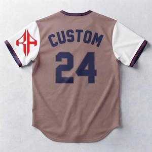 Maillot de baseball blanc avec logo, 100 % polyester, imprimé par transfert thermique, pour homme, manches courtes, respirant, séchage rapide - Product Image 3
