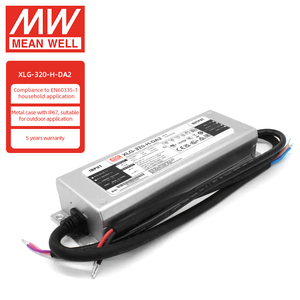 Fuente de Alimentación LED MEAN WELL XLG-320-H-DA2 de 320W, Tipo H, Voltaje de Salida, IP67 Impermeable, Regulable DALI-2 - Product Image 1
