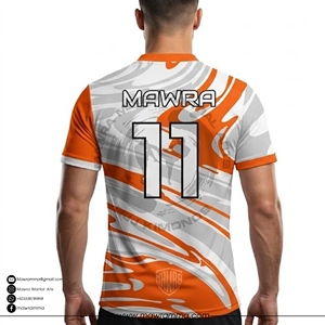 Camiseta de Fútbol Sublimada Personalizada Mawra, Nuevo Diseño Unisex, Uniforme de Fútbol Transpirable, Uniforme de Entrenamiento de Equipo, Camiseta Deportiva de Secado Rápido - Product Image 2