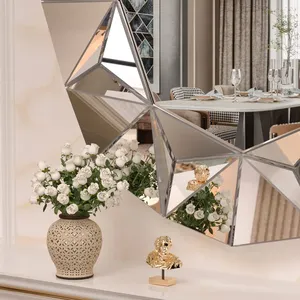 Espejo de Pared de Vidrio Hecho a Mano de Primera Calidad, Moderno y Elegante, Colgante, Ecológico, con Correa de Escalera, de Lujo, para Hotel, Resort, Dormitorio, Sala de Estar - Product Image 4