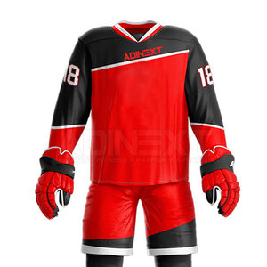 Uniforme de Hockey sobre Hielo de Poliéster Transpirable de Alta Calidad, Nuevo, Ropa Profesional con Logotipo Personalizado - Product Image 5