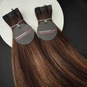 Extensions de cheveux vietnamiens en gros avec clips invisibles, cheveux humains vierges Remy à cuticules intactes pour toutes les couleurs - Product Image 6