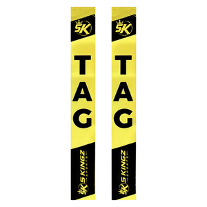 Ceintures de rugby 5KINGZ SPORTS jaunes et noires, écologiques, légères, durables, équipement de soutien pour les sports d'équipe - Product Image 2