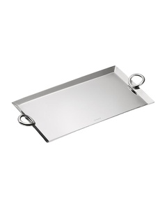 Wholesale Price Gold Decorative Rectangular <b>Serving</b> Tray <b>Set</b> with Handles for Kitchen and Home Decor Elegant Luxury - Product Image 1