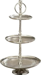 Ornamental Peacock Design Metal <b>Cake</b> <b>Stand</b> for Festive and Traditional Serving - Product Image 5