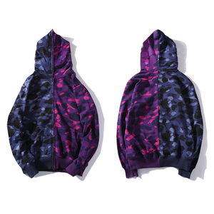 Sudadera Personalizable de Corte Regular con Cierre Completo, Estilo Urbano Invernal, Estampada y Bordada, Ecológica, 100% Algodón Felpa para Hombre - Product Image 4