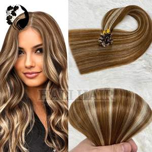 Vietnamien 100% Remy kératine droite pré-collée Super Double dessiné couleur naturelle sans enchevêtrement Extensions de cheveux humains pour Salons - Product Image 1