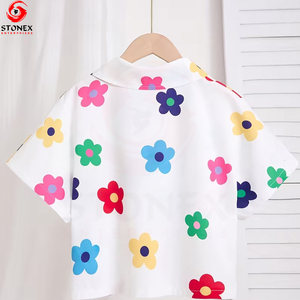 Camiseta Corta Informal Premium para Mujer, Transpirable, Mezcla de Algodón, con Logotipo Personalizado y Desarrollo de Marca Boutique - Product Image 2
