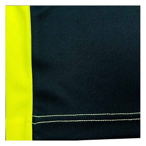 T-shirt de travail respirant et imperméable haute visibilité avec logo personnalisé, motif réfléchissant, bleu sécurité, couleurs personnalisées, vente en gros - Product Image 6