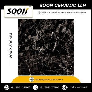Carreaux vitrifiés émaillés de haute qualité 80 x 80 cm, carreaux en porcelaine brillants antidérapants pour murs et sols, pour la maison, l'hôtel, le bureau de luxe - Product Image 2