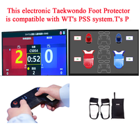 Protège-pieds de Taekwondo Puregeneral PG 2.0 pour système de notation semi-professionnel (PSS) adapté aux normes WT