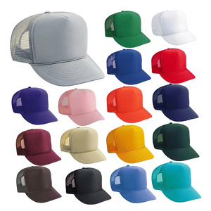 Wholesale Custom Logo 3D Embroidery Structured 5 Panel Cotton <b>Waterproof</b> Trucker Cap Hat Vietnam Manufacture For Man And Woman - Product Image 4