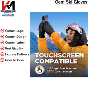 Guantes de Esquí con Palma Reforzada, Impermeables, Resistentes al Viento, Aislantes y Cómodos para Deportes de Invierno - Product Image 5