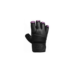 Gants de fitness unisexes à demi-doigts en cuir respirant antidérapants avec support de poignet et fermeture auto-agrippante pour la musculation et l'entraînement en salle de sport - Product Image 2