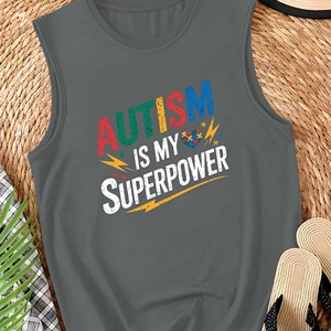 El autismo es mi superpoder Chaleco casual para mujer - Product Image 2