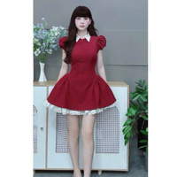 Robe longue élégante pour femme, simple, à manches courtes, en soie confortable, lavable, décontractée/élégante pour diverses occasions