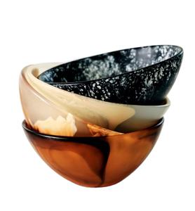 Vaisselle d'hôtel, service de table, bol en résine de qualité supérieure, forme ronde, bol en résine époxy fait à la main, poli de manière optimale - Product Image 1