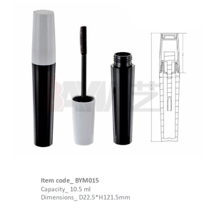 Tubes en plastique vides pour mascara, gel à sourcils et sérum pour cils avec étiquette personnalisée - Product Image 1