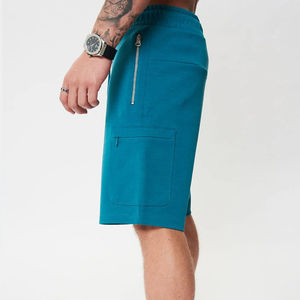 Conjunto de Sudadera y Pantalones Cortos de Dos Piezas para Hombre, con Logotipo Personalizado, Estilo Urbano, de Secado Rápido, para Verano - Product Image 5