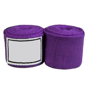 Bandages de boxe ajustables en tissu élastique, longueur personnalisable pour la protection en entraînement en salle de sport - Product Image 1