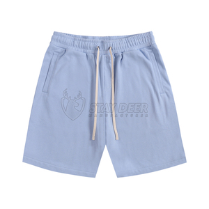 Shorts unisexes streetwear, coupe ample et décontractée, en coton, tendance été, pour hommes et femmes - Product Image 1