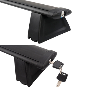 Barres transversales de toit de voiture en aluminium LCB-150010, porte-bagages universel pour toit, 2011-2022 - Product Image 4