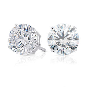 Pulseras y Brazaletes de Diamantes Cultivados en Laboratorio con Certificación IGI, Chapados en Rodio y Oro de 14K, 3 CT, Corte Brillante, para Mujer, Ideales para Fiestas de Compromiso - Product Image 3