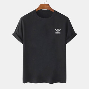 T-shirts imprimés pour hommes en coton 100% légers et à séchage rapide, vêtements de mode à prix bas, coupe ample - Product Image 1