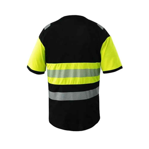 High Visibility Reflective Safety Customized Printing Logo Fabric <b>Running</b> Tape Safety T Shirts Men Made in Pakistan for Boys - Product Image 2