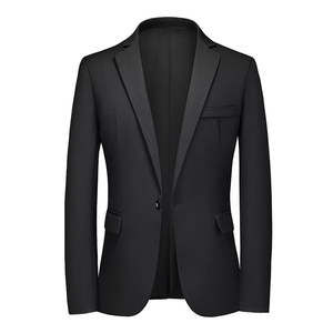 Blazer Homme Professionnel à Double Boutonnage, Veste de Cérémonie Formelle, Uniforme de Soirée, Revers Pointus, Smoking, Manteau Blazer pour Homme - Product Image 2