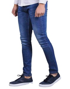 Jeans en denim foncé respirant de style japonais décontracté pour hommes, coupe droite, avec poches personnalisées - Hiver/Printemps/Été - Product Image 5