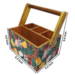 Premium Quality Cutlery Holder Stand Made of Acacia Wood Designer Fancy Cutlery Stand for Table and <b>Kitchen</b> From India - Product Image 4