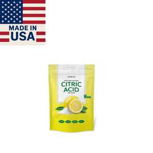Ácido Cítrico Orgánico en Polvo de Alta Calidad (Anhidro Monohidrato) Grado Industrial y Alimentario, Ecológico, Aromasong Int, 99% de Pureza, EE. UU. - Product Image 1