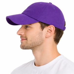 Gorra de Béisbol Deportiva de Algodón Lisa, Estilo Nuevo Personalizado, Ajustable, Informal, Protección Solar, Unisex - Product Image 4