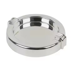 Cenicero de Metal de Diseño Moderno, Elegante Porta Cenizas para Cigarrillos, Resistente al Viento, para Interiores y Exteriores, Adorno para Mesa - Product Image 5