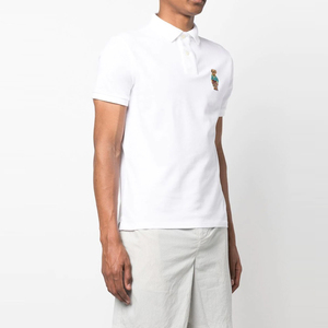 Chemises pour hommes en soie/coton de qualité supérieure, personnalisables, vente en gros, service OEM, respirantes, confortables, vêtements décontractés, broderie - Product Image 1