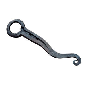 Elegante abridor de botellas de hierro con acabado en polvo negro mate para abridor de corchos de vino, abridor de botellas de refresco, para regalo o recuerdo. - Product Image 4