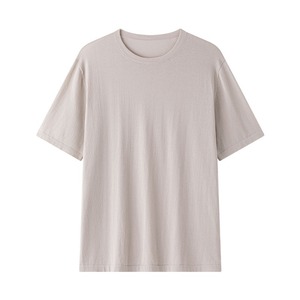 Ensembles d'été pour hommes de haute qualité en fibre de bambou 100% tricotée, T-shirts à col rond et shorts, sans couture, respirants, imprimés numériquement, haute qualité - Product Image 5