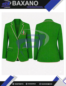 Alfa |   Kapa |   Blazer de Negocios Alpha de Un Solo Pecho, Corte Premium, Solapa de Pico, Ajuste Moderno, Abrigo de Esmoquin para Mujer - Product Image 6
